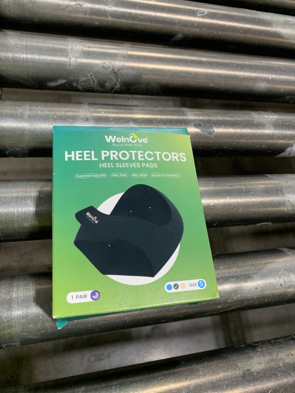 Photo 1 of Plantar Fasciitis Gel Heel Protectors - Welnove Heel Cups for Women Men Heels Spur Pain Relief - Heel Inserts Pads for Achilles Tendonitis Dry Cracked Heel Support Cushion (W 4.5-9 / M 5-8)