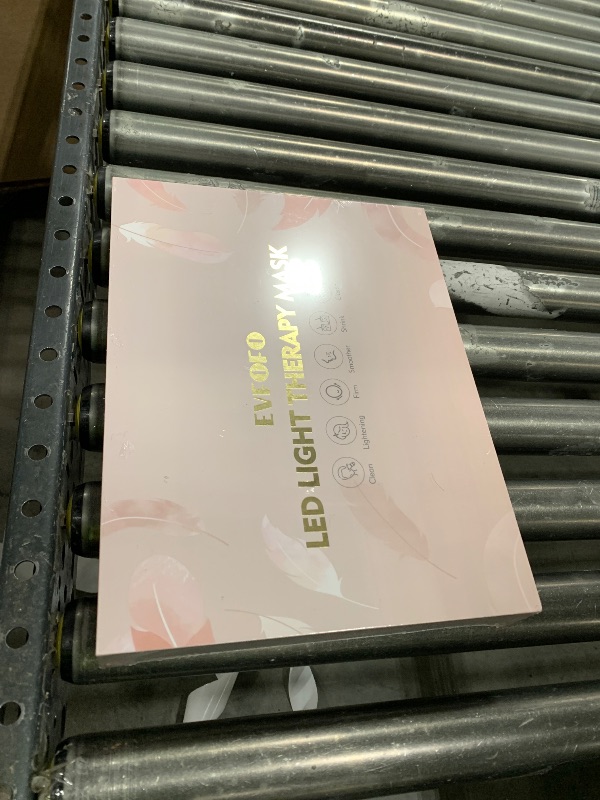 Photo 1 of Red Light Therapy Mask for Face, Led Face Mask Light Therapy, 7 Colors LED Face Mask Light Therapy At Home, Pink