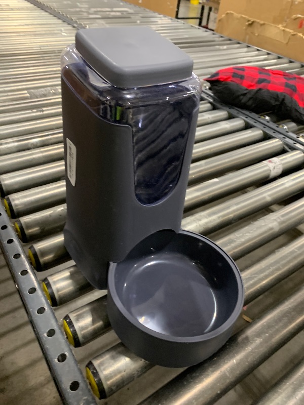 Photo 1 of Automatic Cat Feeder and Water Dispenser with Stainless Steel Bowl Dog Gravity Food Feeder 