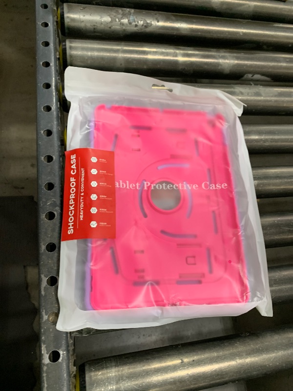 Photo 1 of SEYMAC stock Shockproof Tablet Case for iPad 9th/8th/7th Generation 10.2 inch, Full-Body Drop Protection Case