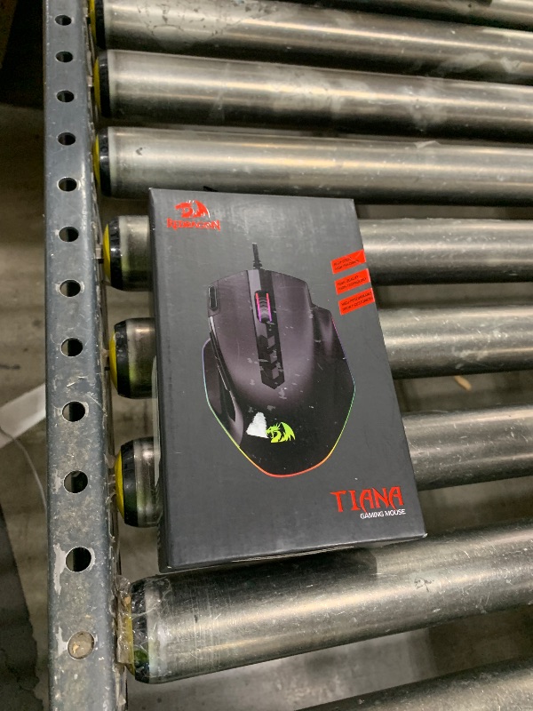 Photo 1 of Redragon Wired Gaming Mouse, RGB Backlit Ergonomic Gamer Mouse Up to 8000 DPI, 11 Programmable Buttons & 7 Backlit Modes, Extra Sniper Button, Mouse Gamer for Windows PC Gamers, M614
