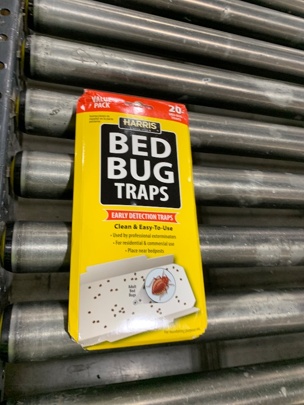 Photo 1 of HARRIS Bed Bug Traps - Parent (20-Pack)