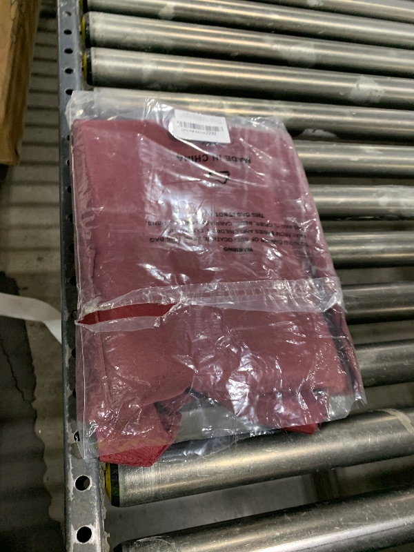 Photo 1 of MASTERCANOPY Patio Umbrella 9 ft Replacement Canopy for 8 Ribs-Burgundy Canopy Only