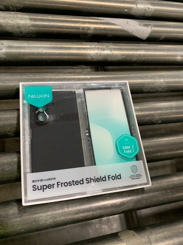 Photo 1 of Nillkin for Samsung Galaxy Z Fold 7 Case with Hinge Protection, Frosted Matte Texture [Not Magnetic] Slim Fit Protective Phone Case for Galaxy Z Fold 7 Black