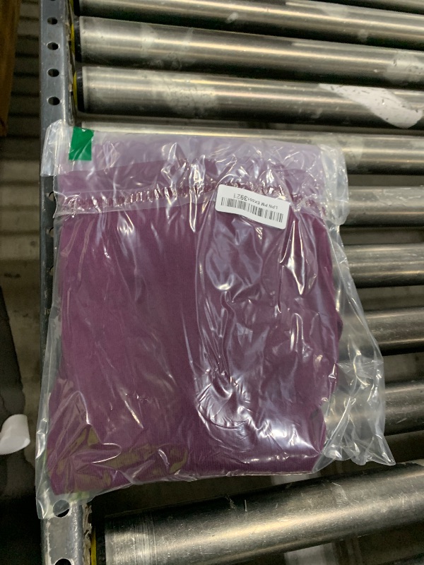 Photo 1 of Krumba Mens Plus Size Sweater: Cotton V Neck Big Tall Oversized Long Sleeve Pullover Purple 7XL