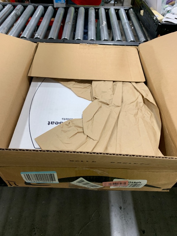 Photo 1 of Kohler K-4774-0 Brevia Elongated White Toilet Seat with Quick-Release Hinges And Quick-Attach Hardware For Easy Clean