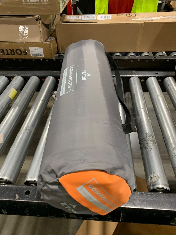 Photo 1 of TETON Sports Regular Sleeping Pad; Sleeping Mat for Camping and Backpacking, Orange, 75" x 24" x 2" (1041A)