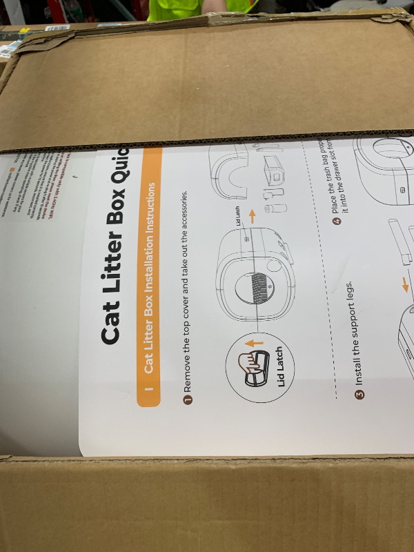 Photo 1 of Automatic Cat Litter Box Self Cleaning for Multiple Cats – XL Smart Litter Box with App Control, Odor-Free Waste Disposal, Quiet Operation, Safety Sensors, Compatible with Clumping Litter
