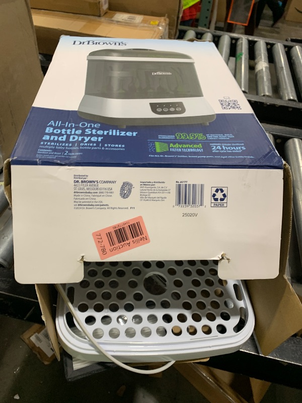 Photo 1 of Dr. Brown's All-in-One Sterilizer and Dryer for Baby Bottles, Parts & Other Newborn Essentials