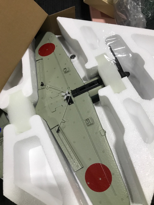 Photo 1 of VOLANTEXRC RC Plane for Beginners, 4CH WWII RC Airplane A6M Zero with Aileron, 2.4Ghz Remote Control Plane with Xpilot Self Righting&One Key Aerobatic, Gifts for Adults (761-15 RTF)