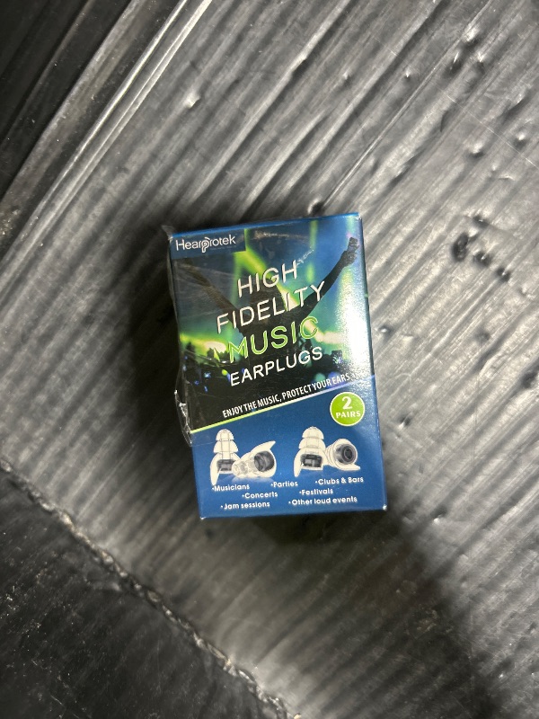Photo 1 of Hearprotek Concert Ear Plugs, 2Pairs Reusable high Fidelity Musician Ear Plugs for Concerts Loud Music-Noise Reduction Ear Protection earplugs for Rave,Festival,Music,Tinnitus Relief