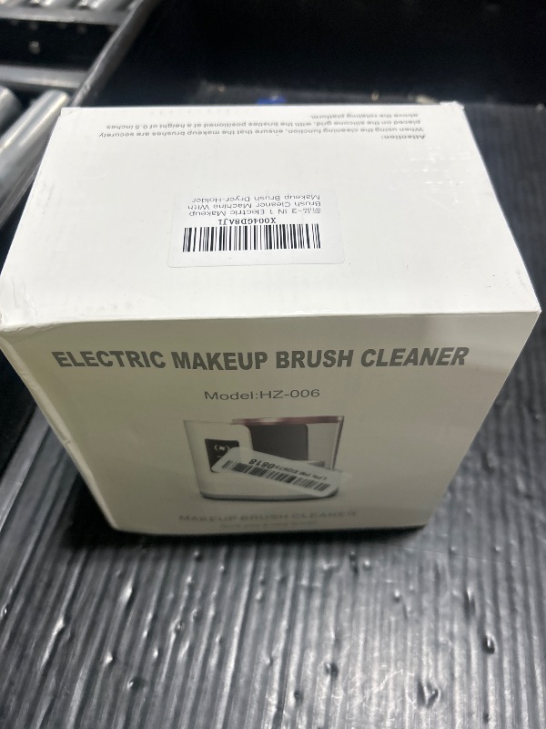 Photo 1 of 3 IN 1 Electric Makeup Brush Cleaner Machine With Makeup Brush Dryer-Holder-Portable Automatic USB Cosmetic Brushes Cleaner Tool for All Size Beauty Makeup Brush Set,Contour, Eyeshadow, Blush Brush