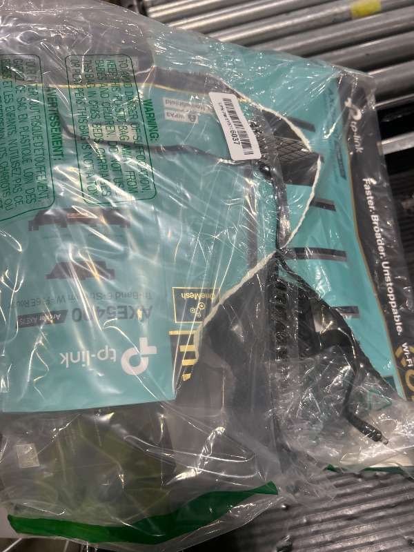Photo 1 of TP-Link AXE5400 Tri-Band WiFi 6E Router (Archer AXE75)- Gigabit Wireless Internet for Gaming, VPN, OneMesh, WPA3