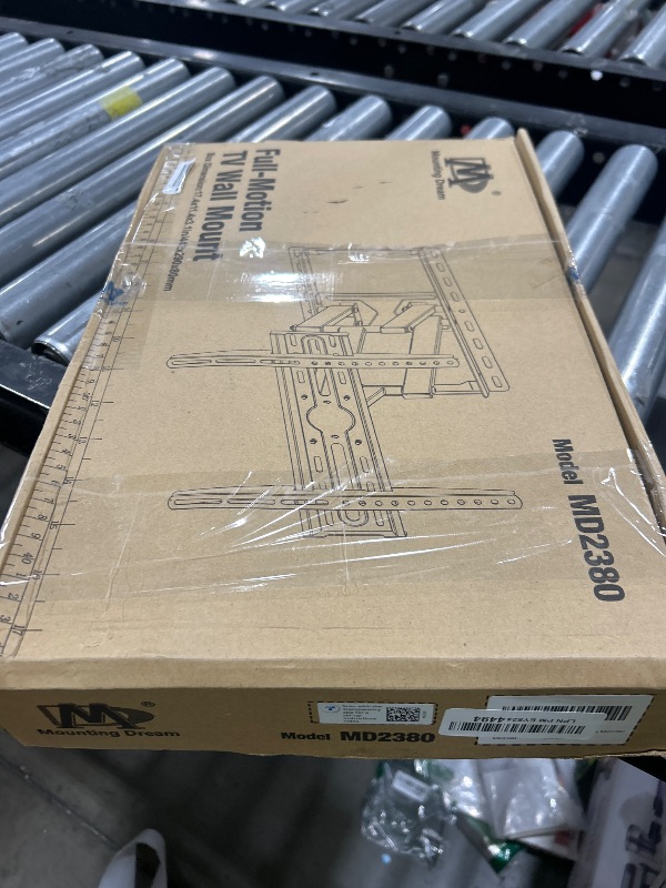 Photo 1 of Mounting Dream TV Wall Mount for 32-65 Inch Television,Mount with Swivel and Tilt, Full Motion Bracket with Articulating Dual Arms, Fits 16inch Studs, Max VESA 400X400 mm, 99lbs, MD2380