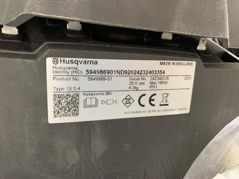 Photo 1 of Husqvarna Automower 430XH Robotic Lawn Mower with GPS Assisted Navigation, Automatic Lawn Mower with Self Installation, Ultra-Quiet Smart Mowing Tech for Medium to Large Yards (0.8 Acre) 967852945