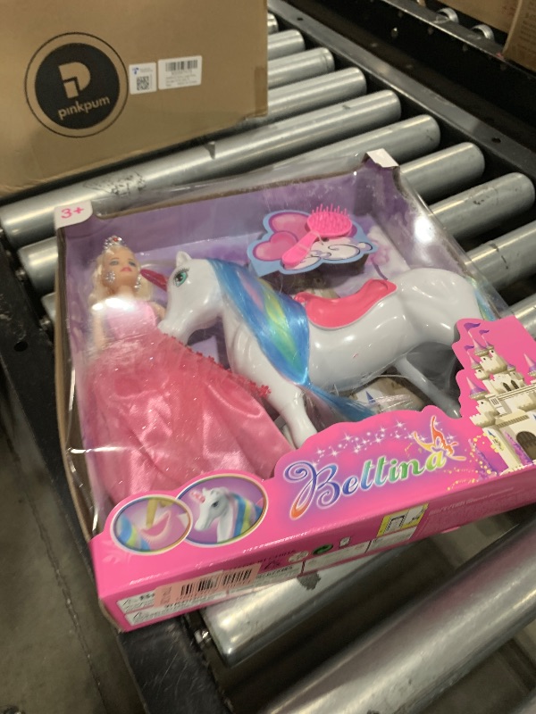 Photo 1 of Bettina Magic Light Princess & Unicorn Doll - Unicorn Toys for Girls 3+, Princess Gifts for Christmas & Birthday