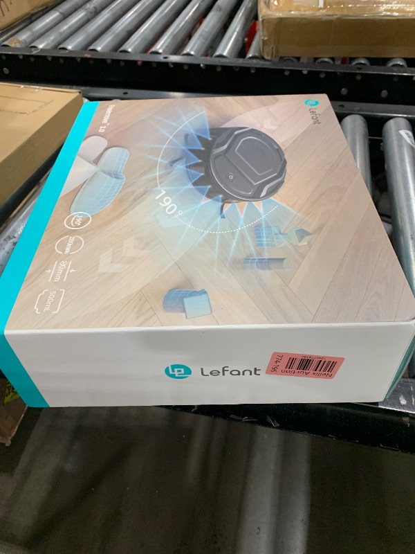 Photo 1 of Lefant M210P Robot Vacuum, Powerful Suction, Quiet, Ultra-Slim, 120 Mins Runtime, Self-Charging Robotic Vacuum Cleaner, WiFi/App/Alexa Control, Ideal for Pet Hair & Hard Floors
