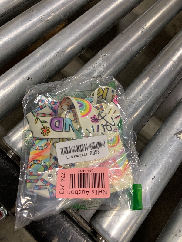 Photo 1 of BKBKAAK Cute Be Kind Rainbow Lanyard for ID Badge Autism Awareness Puzzle Piece Teacher Lanyard with ID Holder for Keys Girls Work School Lanyards for Kids Teens
