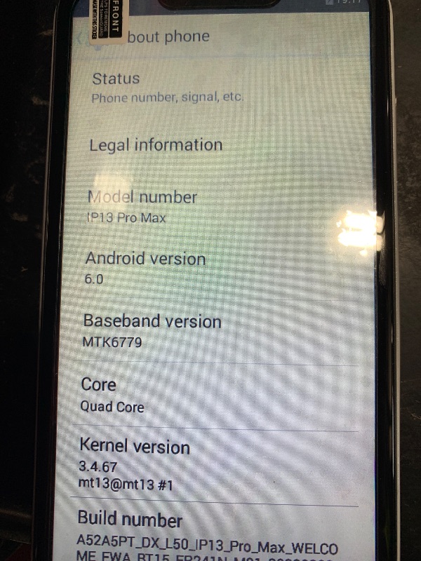 Photo 1 of ip13 pro max - unlocked phone 
