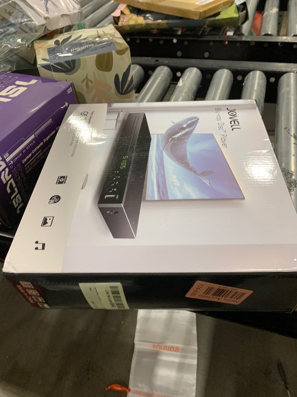 Photo 1 of HD Blu Ray Player, Blue Ray/DVD/CD Player for TV, Play Region A/1 Blu-ray Disc and All Region DVD Discs, Blu-ray DVD Player with HDMI/AV/Coaxial Output, USB Input, Built-in PAL NTSC (Zone 1 Blu-ray)