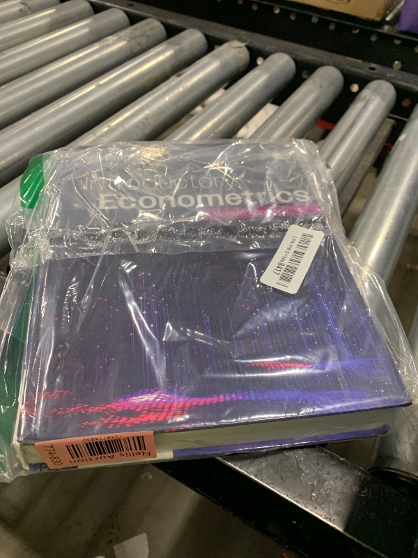 Photo 1 of cengage introductory econometrics by jeffrey m wooldridge