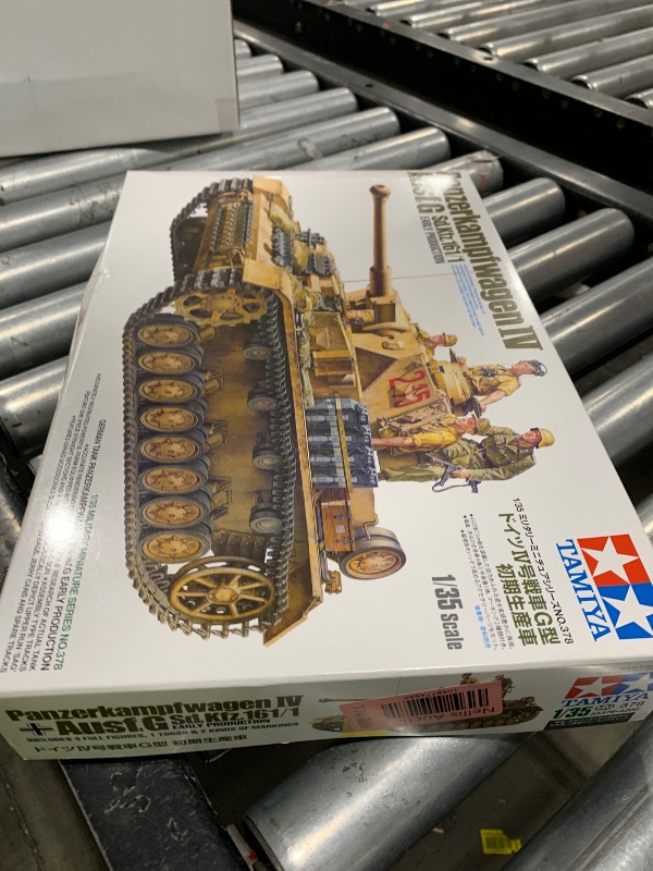 Photo 1 of TAMIYA 35378-000 35378 1:35 German Pz.Kpfw. IV Version G Early Product. -Faithful Replica, Making, Plastic, Crafts, Hobby, Model kit, Assembly, unpainted, Unlackiert