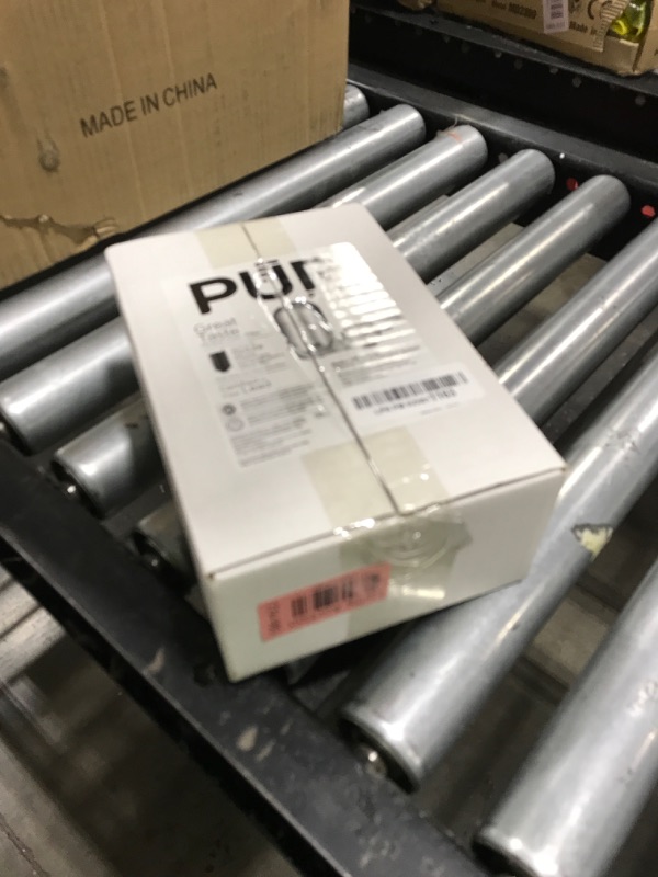 Photo 1 of PUR PLUS Vertical Faucet Mount Water Filtration System, Lead-Reducing Filter, Great-Tasting Water, Easy Install, Lasts 100 Gallons, Compatible with Sinks with External Aerators, Chrome