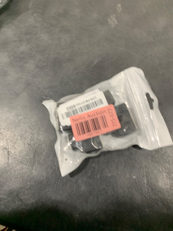 Photo 1 of Frienda RJ45 Ethernet Splitter Connectors 1 to 2 Splitter Connectors LAN Ethernet Plug Adapter Compatible with Cat5 Cat6 Cable, Two Computer Can Surf The Internet at The Same Time(Black,4 Pieces)