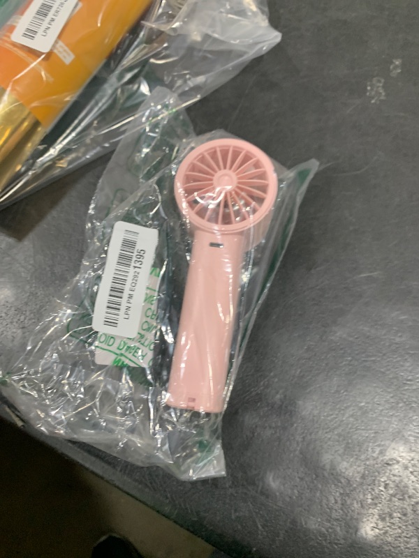 Photo 1 of AMACOOL Handheld Fan with Ice Cooler, Mini Portable Fan Rechargeable, 18Hrs Cooling, 0-100 Adjustable Speed, Small Yet Powerful, Personal Hand Fans for Travel, Beach, Outdoor, Makeup, Gifts for Women
