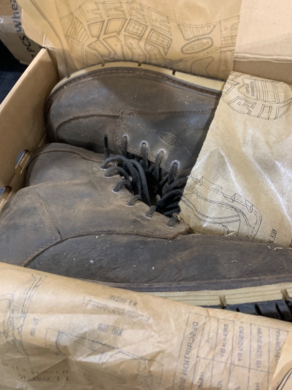 Photo 1 of KEEN Utility Men's San Jose 6" Soft Toe Waterproof Wedge Work Boots