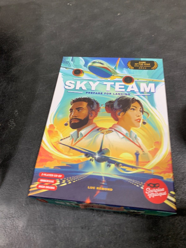 Photo 1 of Scorpion Masqué Sky Team | Voted Game of The Year 2024 | Best 2 Player Game | Work Together to Land The Plane | Ages 14+ | 20 Minutes