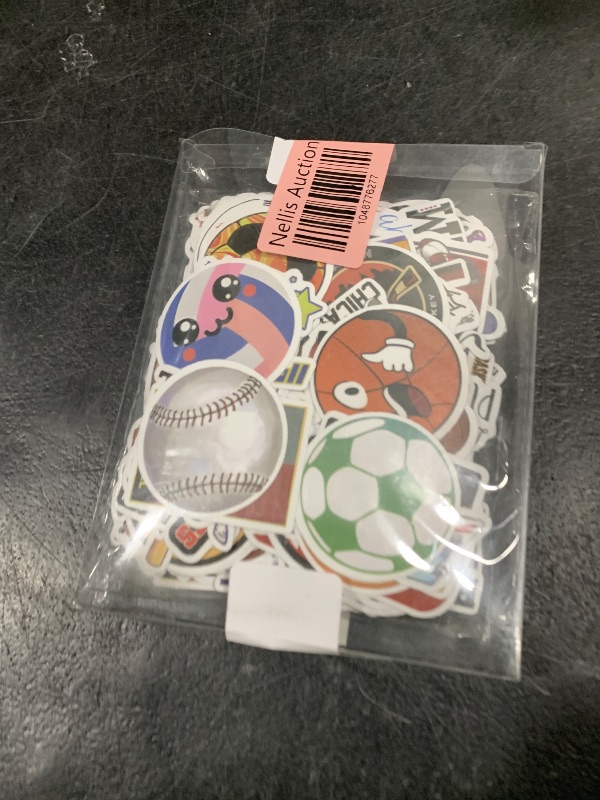 Photo 1 of pcnearty 300 Pcs Sport Stickers for Kids, Sport Water Bottle Stickers, Vinyl Waterproof Laptop Sticker for Water Bottle, Bulk Sticker Packs for Boys Kids Classroom Prizes for Elementary Students