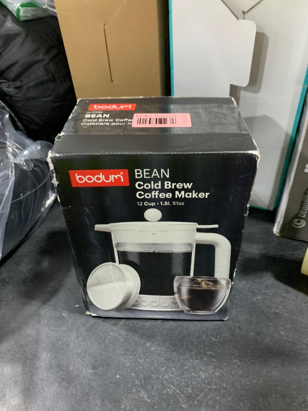 Photo 1 of Bodum 51oz Cold Brew Coffee Maker, White - Made in Portugal