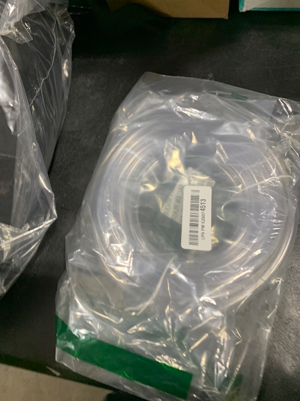 Photo 1 of Eastman 5/16 Inch ID (7/16 Inch OD) PVC Clear Vinyl Tubing, 20 Foot Length, 98619