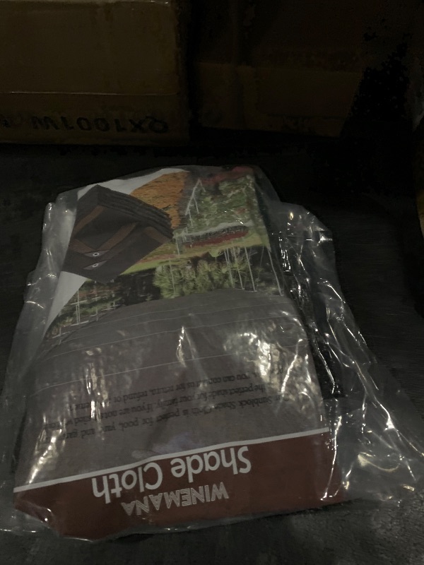 Photo 1 of winemana 50% Black Shade Cloth, 3.3 x 6.6 FT Durable Mesh Tarp with Grommets, Garden Sunblock Shade Cloth Shading Antifreezing for Plants Cover, Greenhouse, Barns Kennel, Patio, Tomatoes