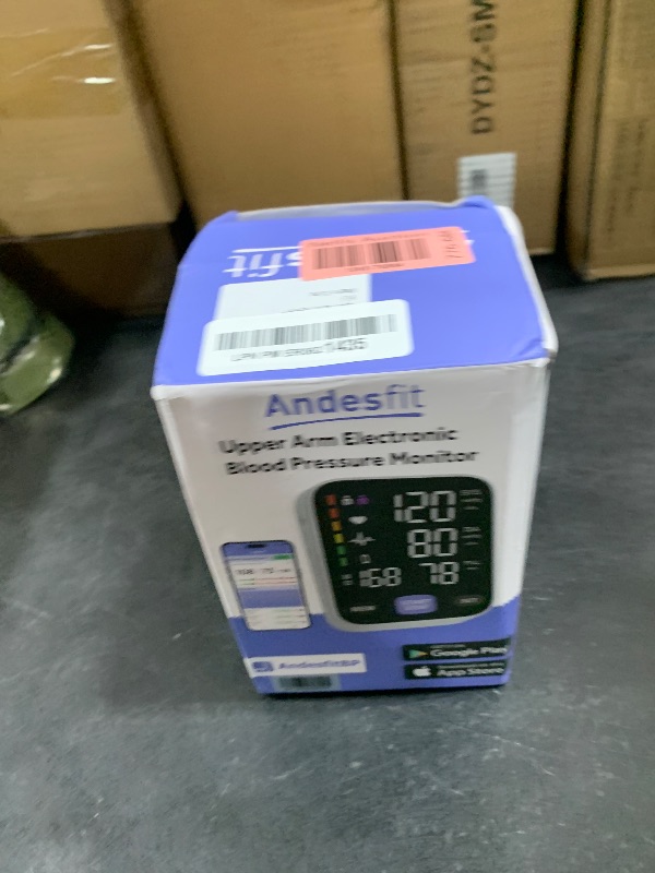 Photo 1 of Bluetooth Accurate Blood Pressure Monitors for Home use with 17" Large and 21" Extra Large bp Cuff 6 inches Color LED Screen USB Automatic Arm Type XL Blood Pressure Machine Apple Health Free APP