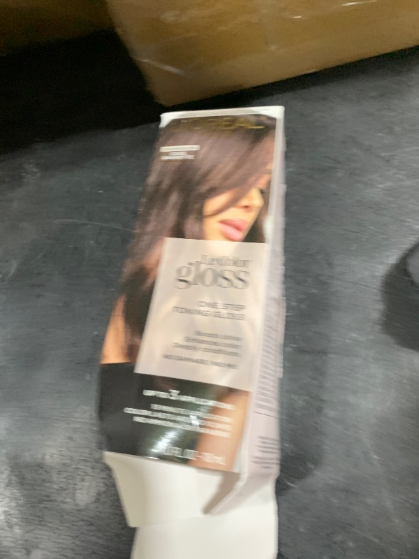 Photo 1 of L'Oreal Paris Le Color One Step Toning Hair Gloss, Cool Brunette, 4 Ounce