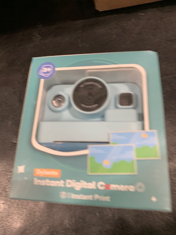 Photo 1 of Dylanto Kids Camera Instant Print,1080P Kids Instant Cameras That Print Photos,Christmas Birthday Gifts for Girls Age 3-12,Portable Toy for 3 4 5 6 7 8 9 10 Year Old Girls Boys-Blue