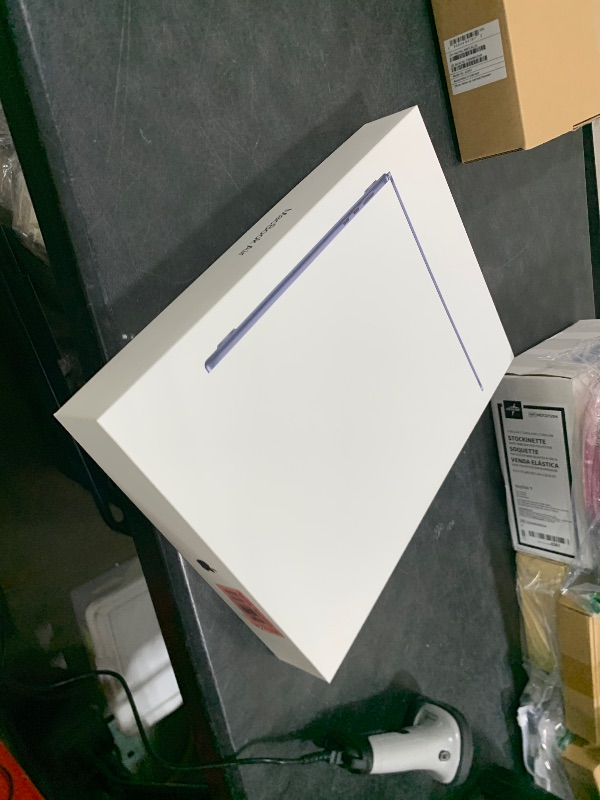 Photo 1 of Apple 2025 MacBook Air 15-inch Laptop with M4 chip: Built for Apple Intelligence, 15.3-inch Liquid Retina Display, 16GB Unified Memory, 256GB SSD Storage, 12MP Center Stage Camera, Touch ID; Midnight