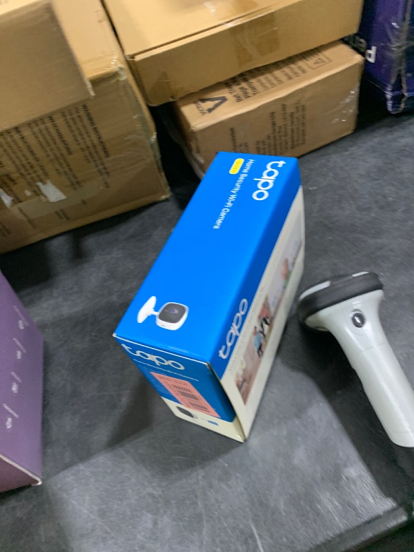 Photo 1 of Tapo TP-Link 1080P Indoor Security Camera for Baby Monitor, Dog Camera w/Motion Detection, 2-Way Audio Siren, Night Vision, Cloud & SD Card Storage, Works w/Alexa & Google Home C100