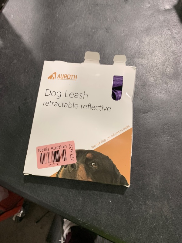 Photo 1 of AUROTH Heavy Duty Bungee Dog Leash for Medium Large Breed Dogs, No Pull for Shock Absorption with Car Seat Belt, 2 Padded Handles 4.5FT 6FT Training Dog Leash