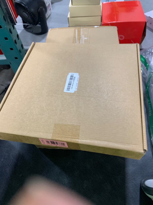 Photo 1 of 11.65 Inch Frameless 1.8mm Thick Acrylic Convex Mirror - Adjustable Wide Angle View Indoor Security Mirror for Garage Parking Warehouse Office and Corner Security Traffic