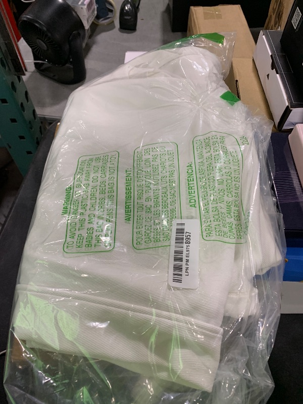 Photo 1 of FMCTL Ektorp Chair Cover Replacement for IKEA Ektorp Chair Slipcover, Ektorp Armchair Cover, Ektorp Cover Only(Ektorp Chair Cover-Cool White)