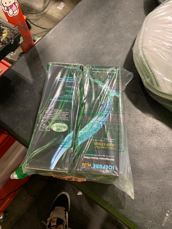 Photo 1 of ICEPURE PLUS NSF53 DA97-17376B Replacement for HAF-QIN/EXP, HAF-QIN, DA97-08006C, RF23M8070SG, RF23M8070SR, RF23M8090SG, RF23M8090SR, AQF-DA97-17376B Refrigerator Water Filter, 2PACK