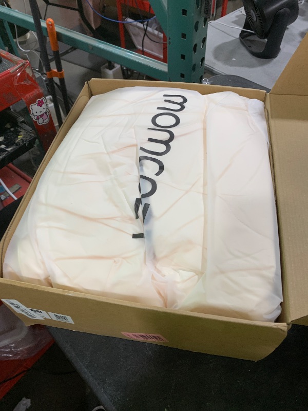Photo 1 of Momcozy Life CoolMurm Cooling Comforter for Hot Sleepers, Full/Queen 90"x90" Soft Breathable Pregnancy Cooling Blanket, 3-Second Cooling, 8 Hours+ Stay Cool All Night, Beige Yellow