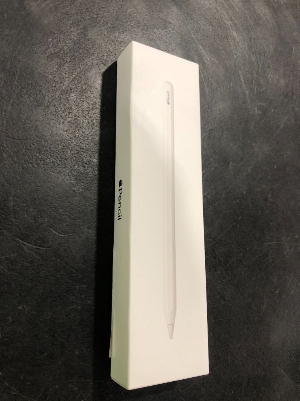 Photo 1 of Apple Pencil (2nd Generation): Device Compatibility Check Required - Pixel-Perfect Precision, Perfect for Note-Taking, Drawing, and Signing documents. Attaches, Charges, and Pairs magnetically.