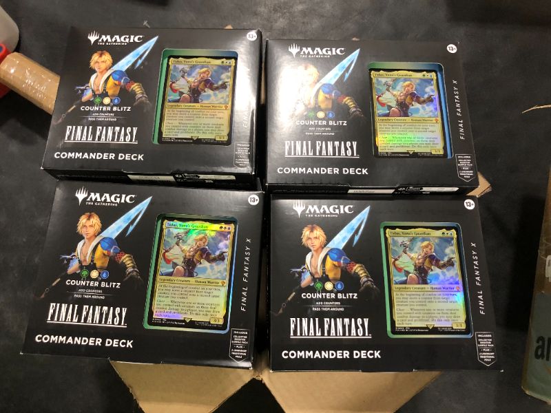 Photo 1 of Magic: The Gathering - Final Fantasy Commander Deck Bundle (Includes One Type Of Deck)