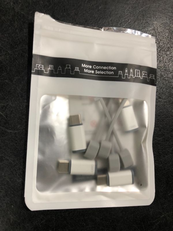 Photo 1 of 4 Pack Lightning to USB C Adapter for iPhone 15/16/16 Pro Max/Plus,Samsung S24,Support Charging & Data Transfer,Type C Charger Connector Cable,Lightning Female to USB C Male Adapter,Not for Audio