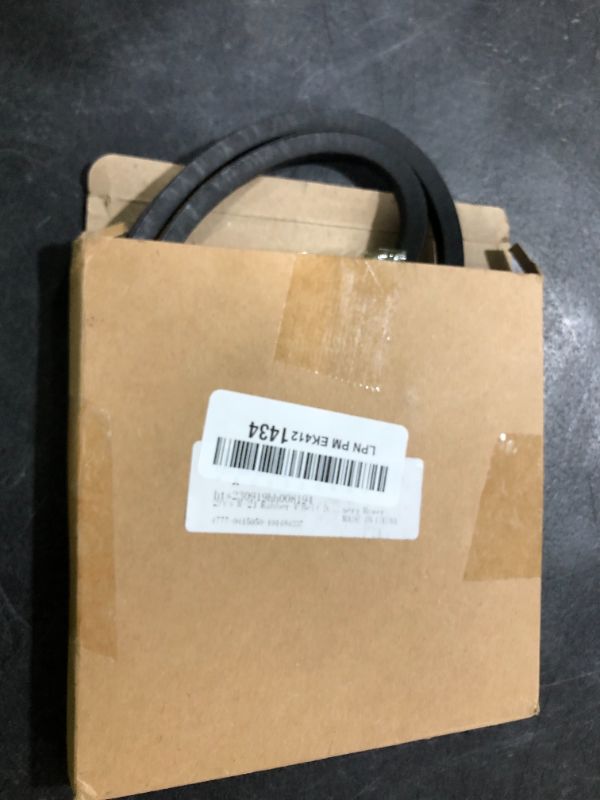 Photo 1 of HARFINGTON 2Pcs M-21 Rubber V Belt Drive Transmission Belt 21" Pitch Girth 10mm Width 5.5mm Height JIS Standard Industrial Power Belt for Machinery Mower