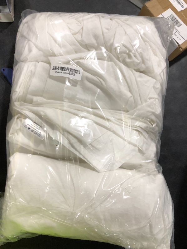 Photo 1 of SONORO KATE 100% Egyptian Cotton Sheets Queen Size - 600 Thread Count, Luxury Hotel Quality Bedding Set, Soft Cooling Sateen Weave Bed Sheet Sets, 16" Deep Pocket - 4 PC(White,Queen)